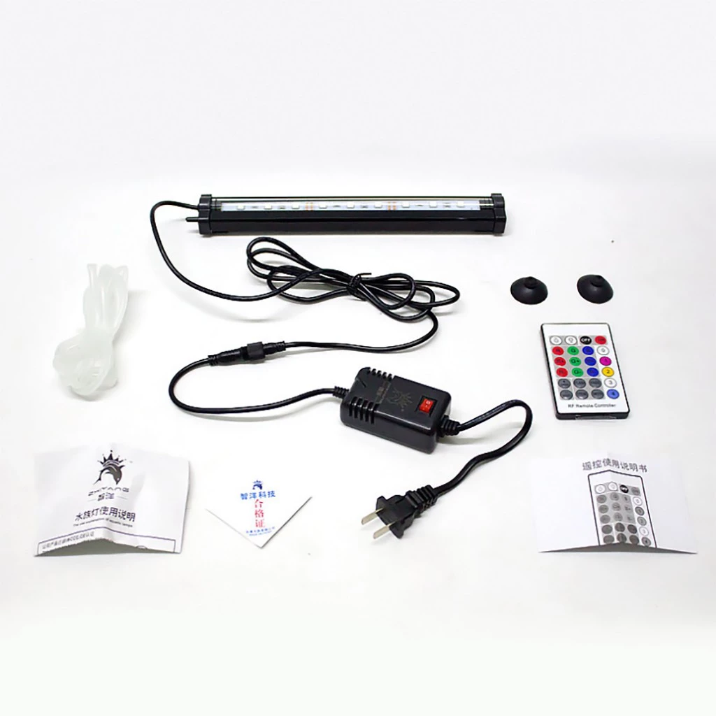 Đèn LED Cho Hồ Thủy Sinh ZY-075 - Có Remote Chỉnh Màu 70cm