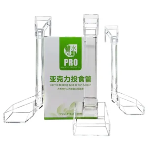 Ống Acrylic Đựng Thức Ăn Cho Cá – Phụ Kiện Cho Ăn Hồ Cá Tiện Lợi