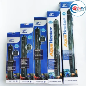 Máy Sưởi Bể Cá Periha 50W 100W 200W 300W 500W - Có Vỏ Bọc Chống Bỏng Cá