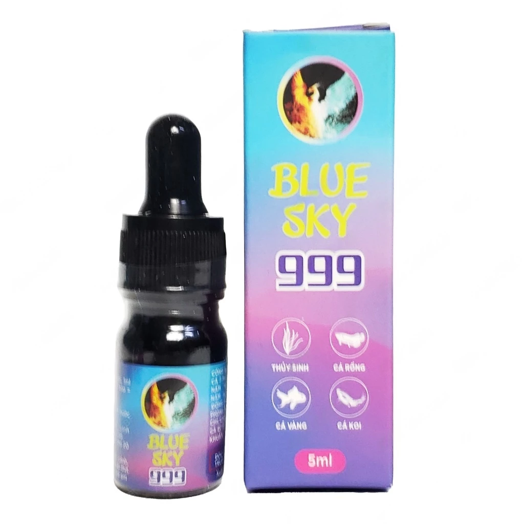 Blue Sky 999 Xử Lý Túm Lắc, Diệt Nấm Cho Cá Cảnh – Dưỡng Cá Guppy Hiệu Quả - Ảnh 3