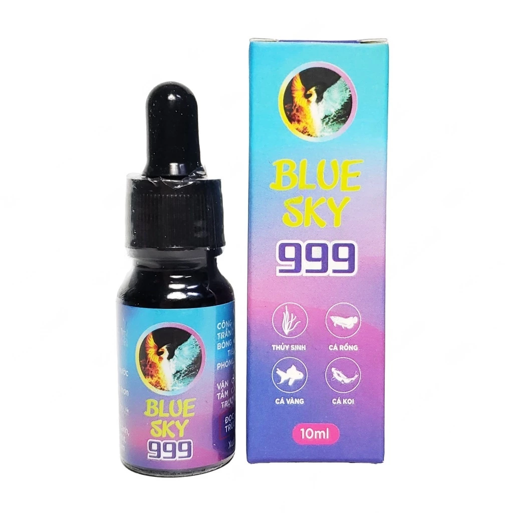 Blue Sky 999 Xử Lý Túm Lắc, Diệt Nấm Cho Cá Cảnh – Dưỡng Cá Guppy Hiệu Quả - Ảnh 2