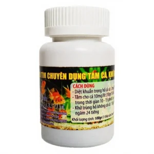 Tím Chuyên Dụng Tắm Cá Sát Khuẩn Hồ Cá