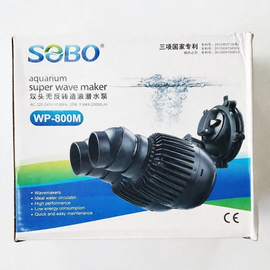 Máy Thổi Luồng Tạo Sóng Bể Cá SOBO WP-50M WP-100M WP-200M WP-300M WP-400M WP-800M - Ảnh 9